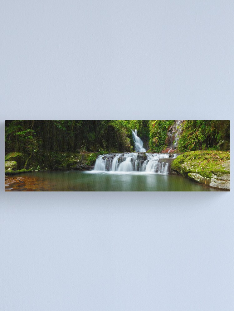 Alternate view of Elabana Falls, Lamington National Park, Queensland, Australia Canvas Print