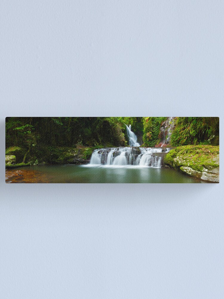 Alternate view of Elabana Falls, Lamington National Park, Queensland, Australia Canvas Print