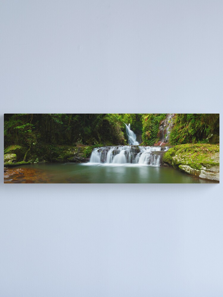 Alternate view of Elabana Falls, Lamington National Park, Queensland, Australia Canvas Print