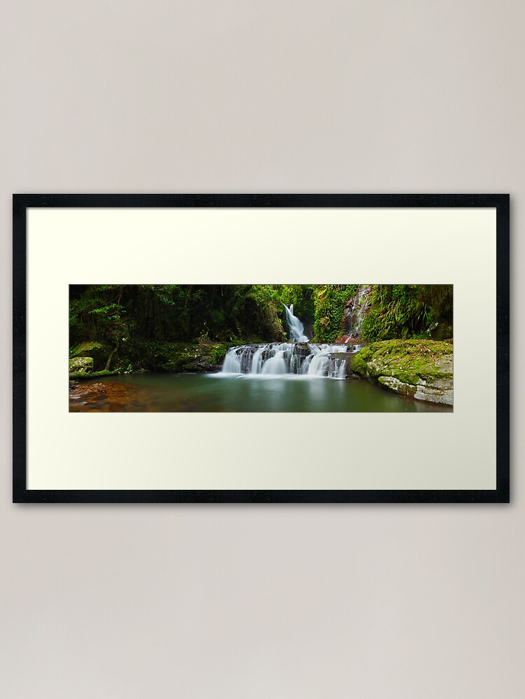 Alternate view of Elabana Falls, Lamington National Park, Queensland, Australia Framed Art Print