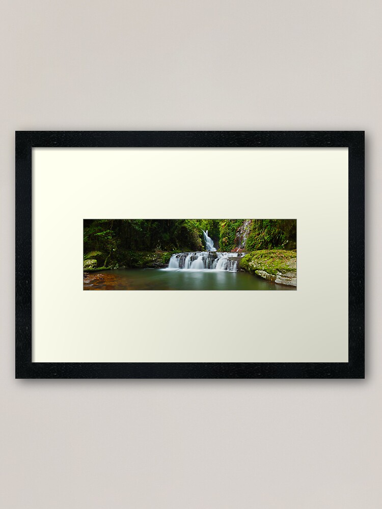 Alternate view of Elabana Falls, Lamington National Park, Queensland, Australia Framed Art Print