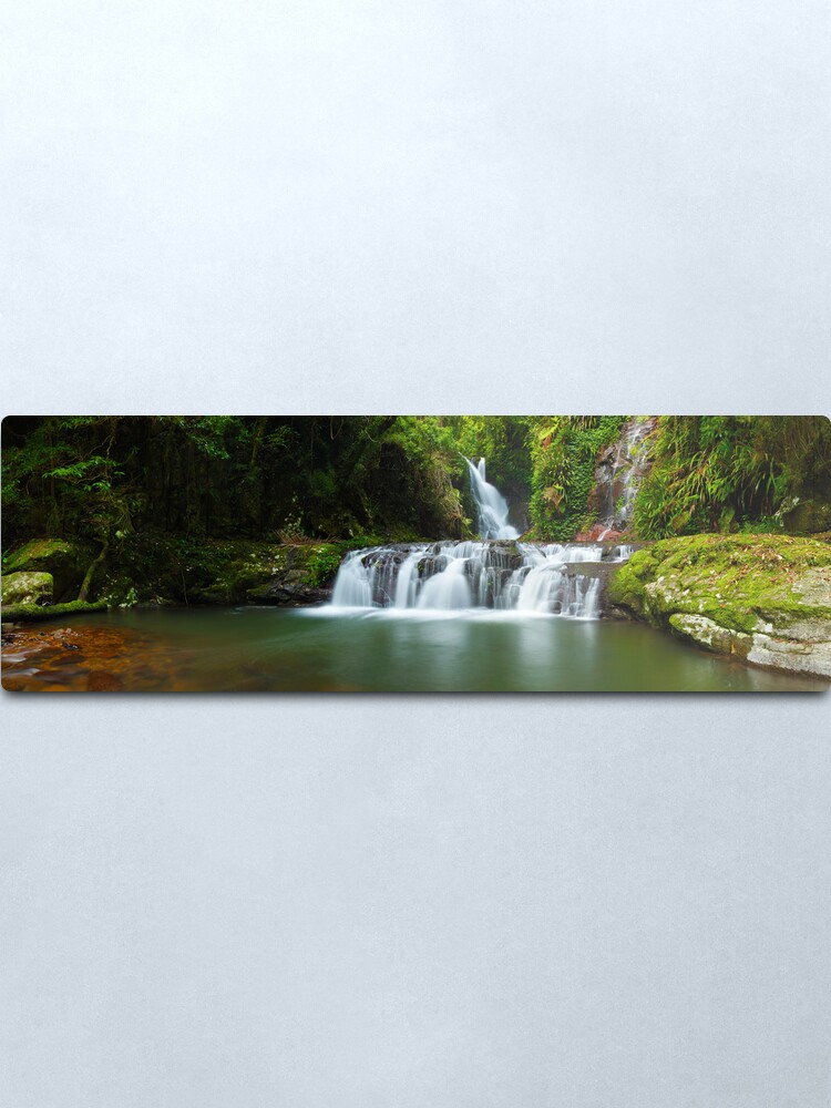 Alternate view of Elabana Falls, Lamington National Park, Queensland, Australia Metal Print