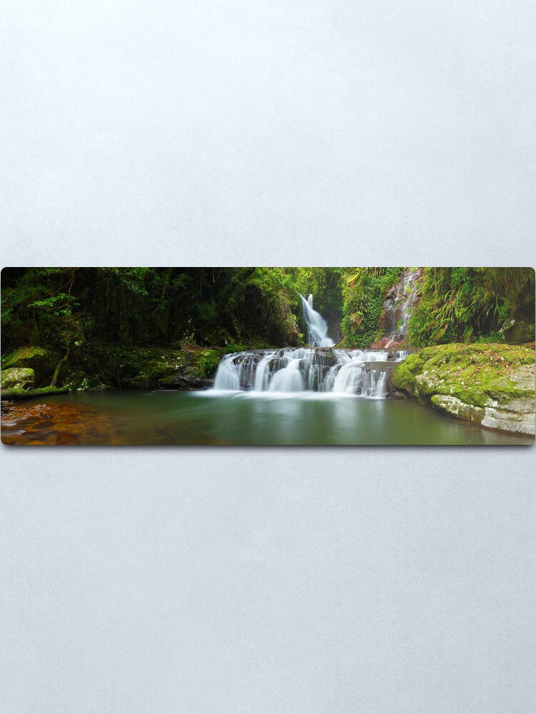 Alternate view of Elabana Falls, Lamington National Park, Queensland, Australia Metal Print