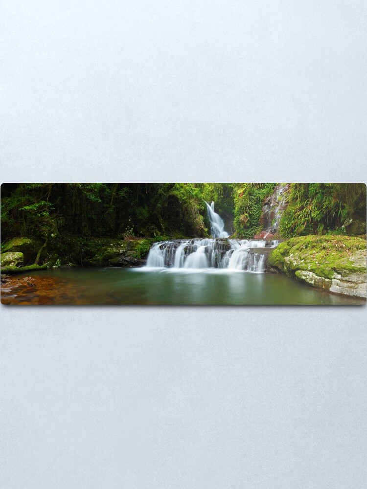 Alternate view of Elabana Falls, Lamington National Park, Queensland, Australia Metal Print