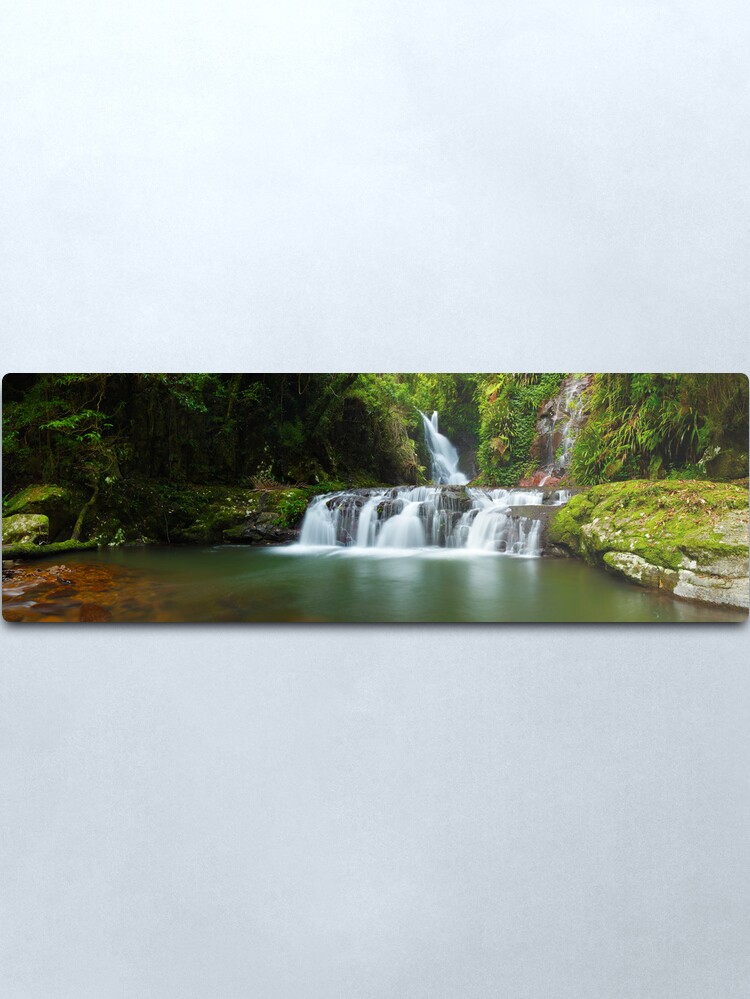 Alternate view of Elabana Falls, Lamington National Park, Queensland, Australia Metal Print