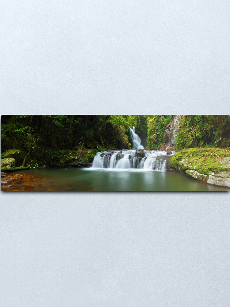 Alternate view of Elabana Falls, Lamington National Park, Queensland, Australia Metal Print