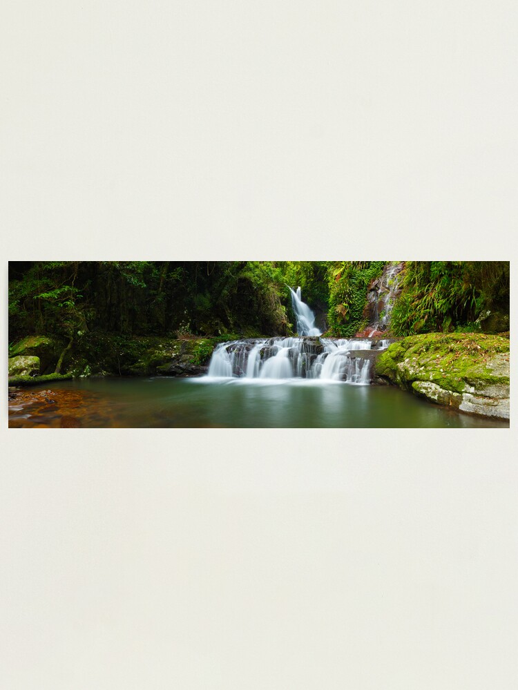Alternate view of Elabana Falls, Lamington National Park, Queensland, Australia Photographic Print