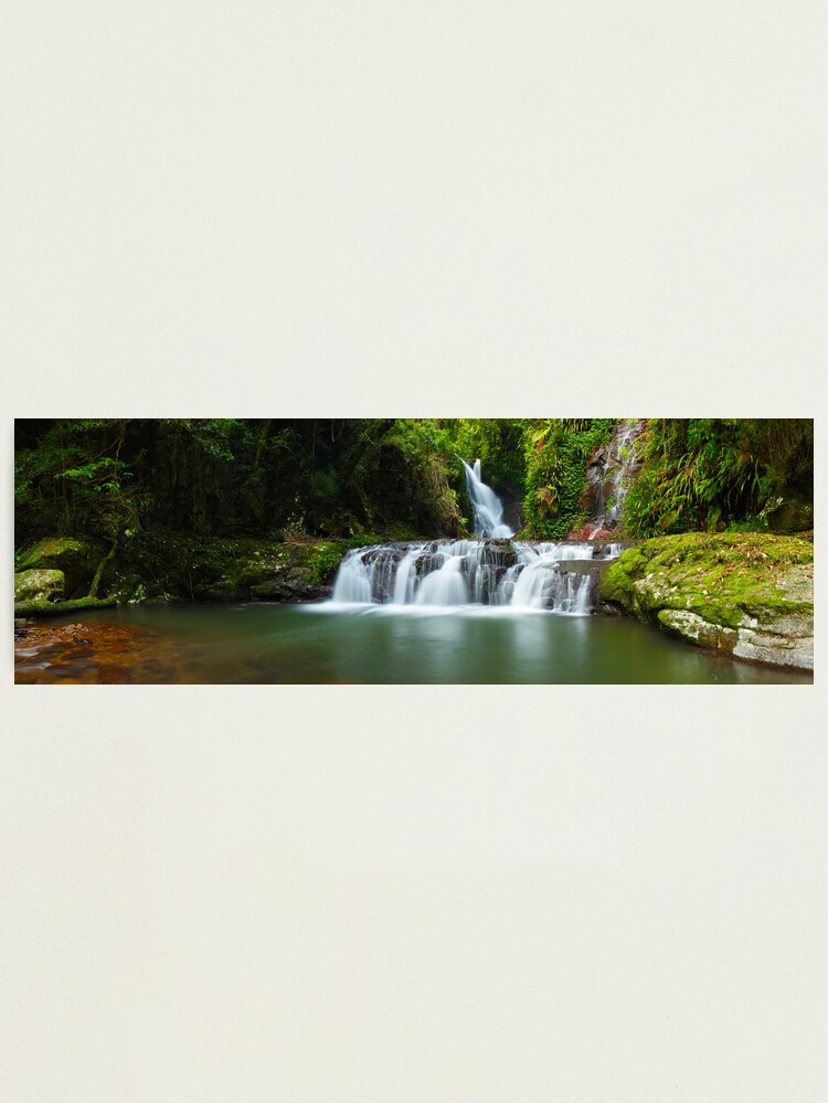 Alternate view of Elabana Falls, Lamington National Park, Queensland, Australia Photographic Print