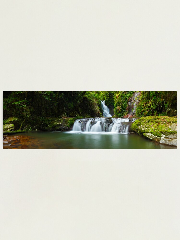 Alternate view of Elabana Falls, Lamington National Park, Queensland, Australia Photographic Print