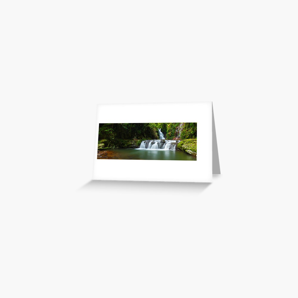Elabana Falls, Lamington National Park, Queensland, Australia Greeting Card