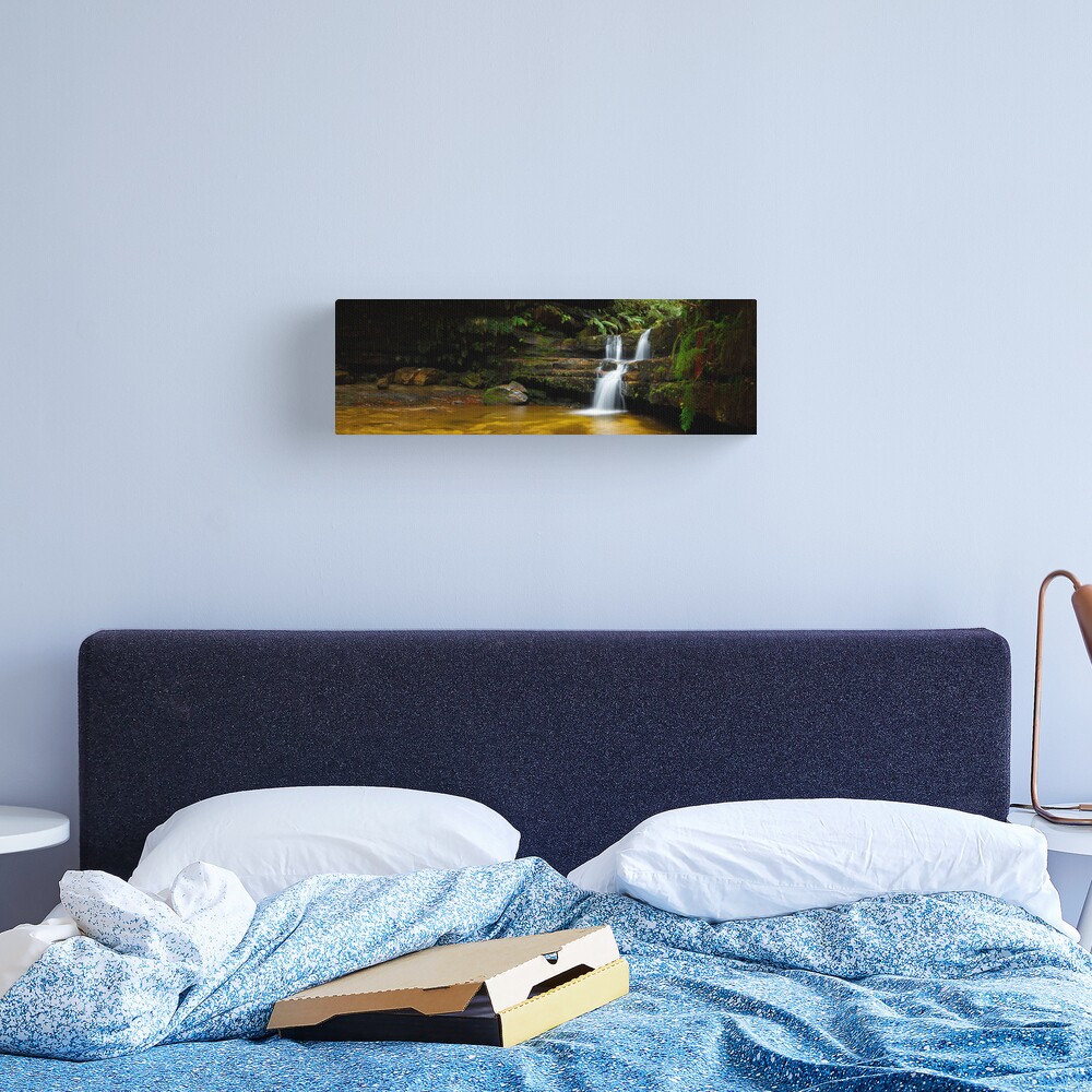 Terrance Falls, Hazelbrook, Blue Mountains, New South Wales, Australia Canvas Print