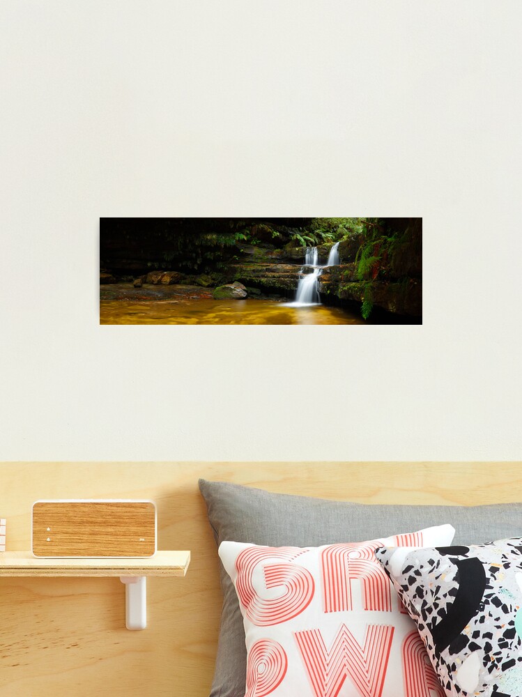 Thumbnail 1 of 3, Photographic Print, Terrance Falls, Hazelbrook, Blue Mountains, New South Wales, Australia designed and sold by Michael Boniwell.
