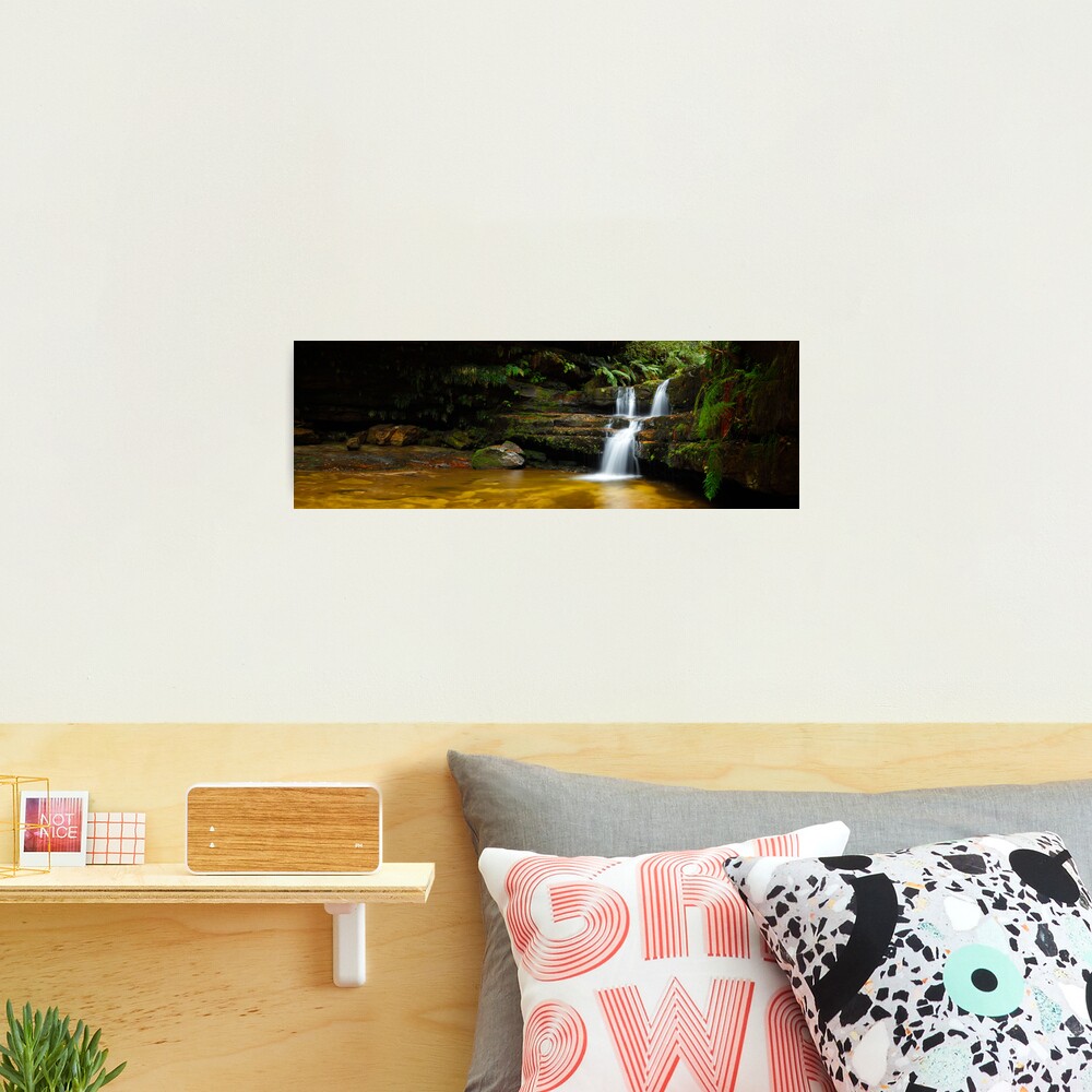 Terrance Falls, Hazelbrook, Blue Mountains, New South Wales, Australia Photographic Print