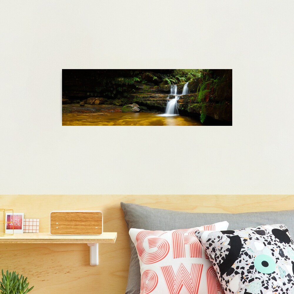 Terrance Falls, Hazelbrook, Blue Mountains, New South Wales, Australia Photographic Print