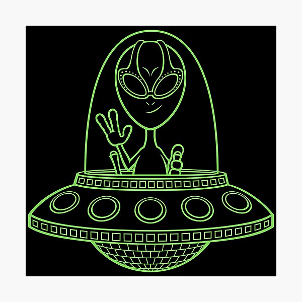 Aperçu de l'œuvre  extra terrestre créée et vendue par Alienology.