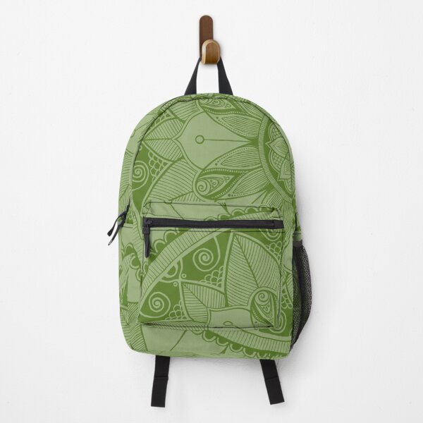 Item preview, Jungle Green Mandala 4 designed and sold by ColorObsession.