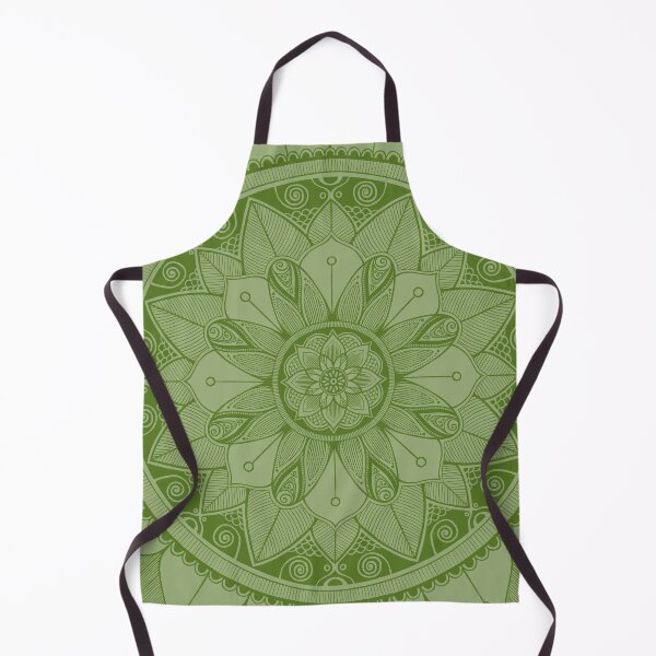 Item preview, Jungle Green Mandala 4 designed and sold by ColorObsession.