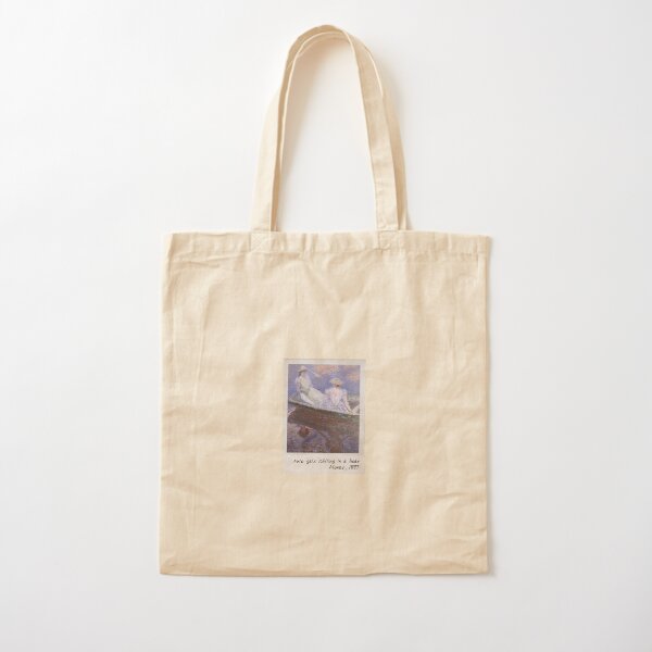 monet - two gals Cotton Tote Bag