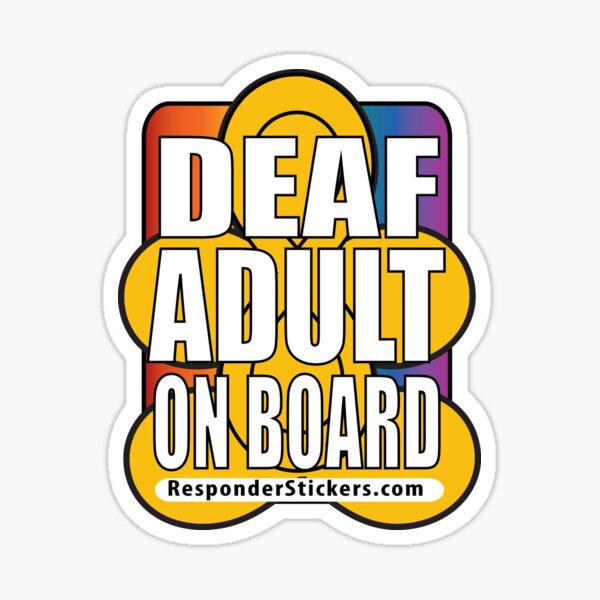 Adult On Board Stickers for Sale | Redbubble