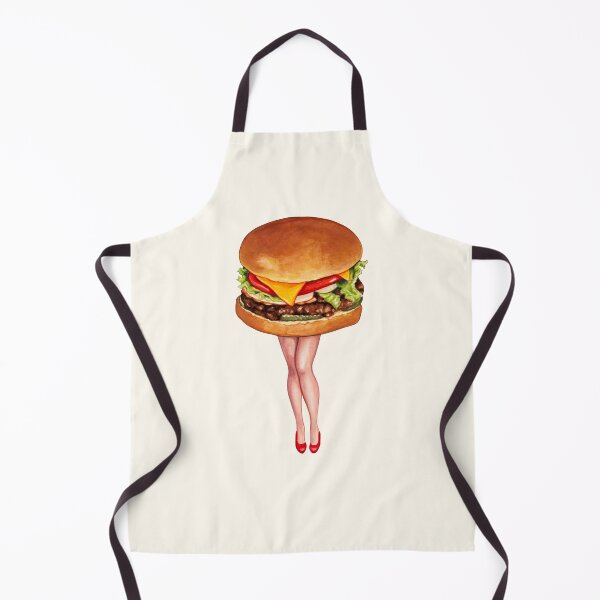 Item preview, Cheeseburger Pin-Up designed and sold by Kelly Gilleran.