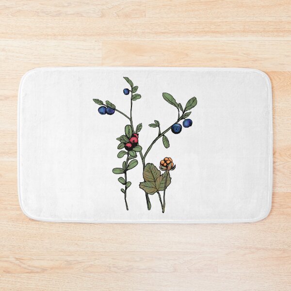 Item preview, Arctic forest berries designed and sold by vieno.
