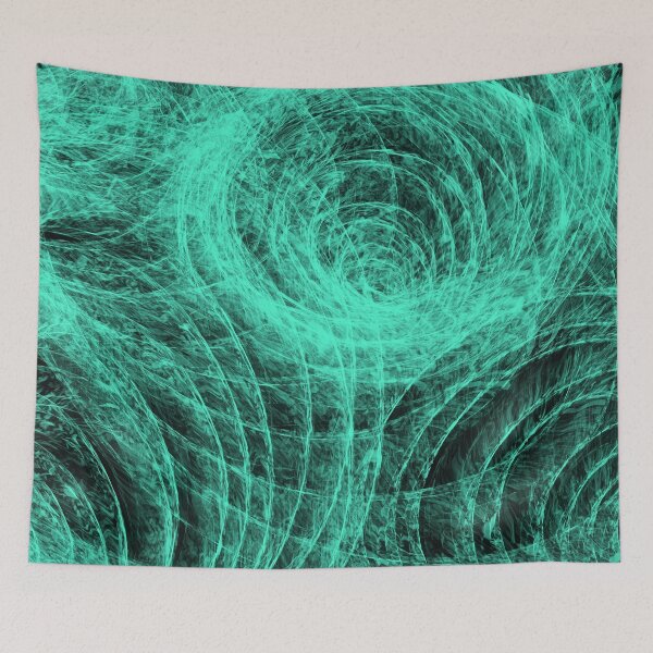 Item preview, Aqua Complex Pattern designed and sold by SirkDesignsLtd.