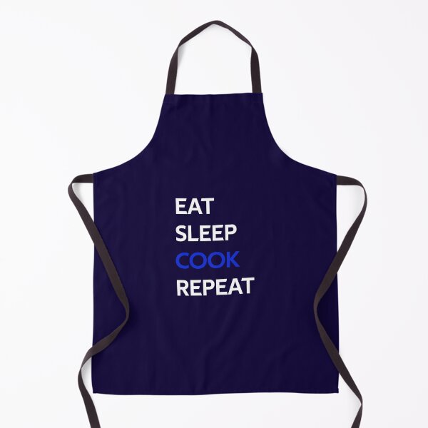 Item preview, eat sleep cook repeat designed and sold by CatArtStore.