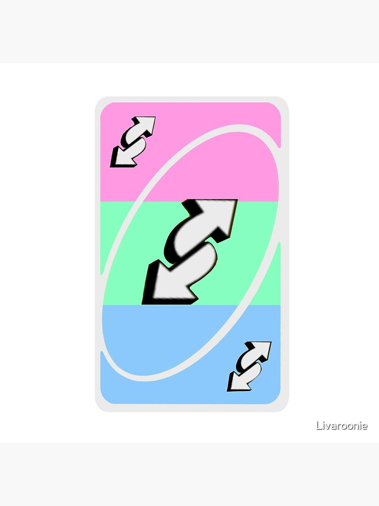 pan uno reverse card Sticker for Sale by Em0512