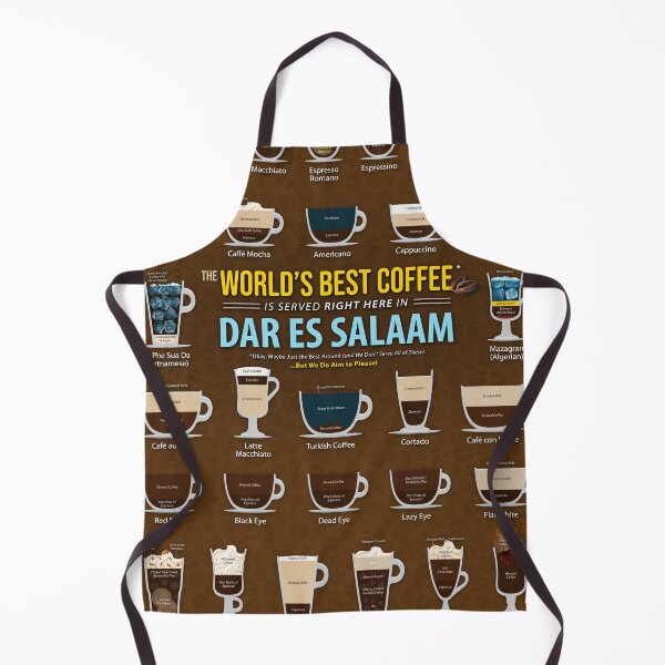 Item preview, Dar es Salaam, Tanzania Coffee Types Chart designed and sold by Coffee-Meme.
