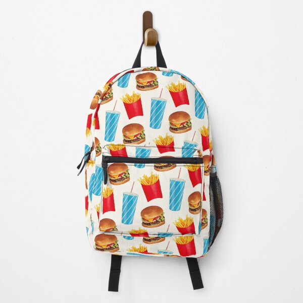 Vista previa del artículo con la obra «Combo Meal Pattern 2 - Blanco», diseñado y vendido por Kelly  Gilleran.