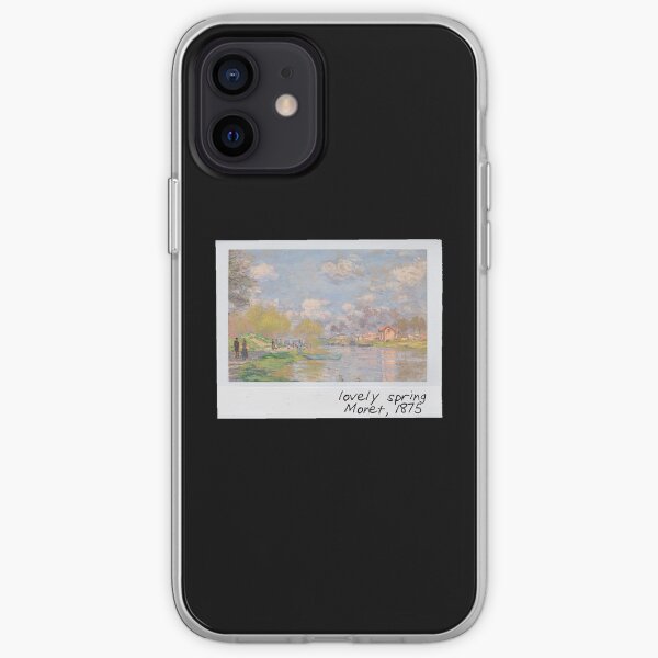 monet - lovely spring iPhone Soft Case
