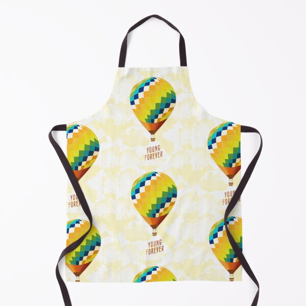 Item preview, Young forever parachute yellow blue orange sky designed and sold by sibmoonlight.