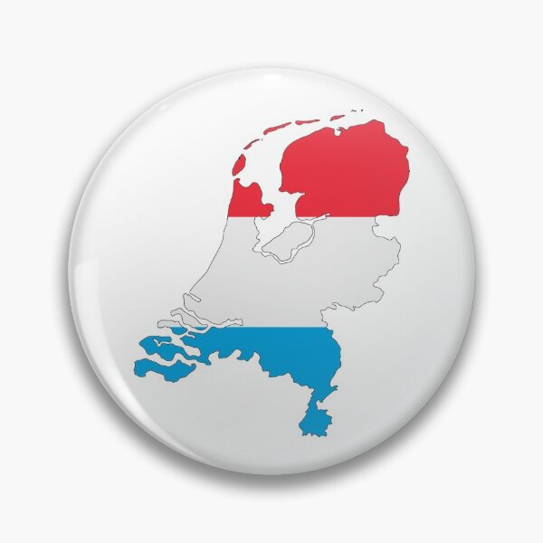 Item preview, Netherlands Outline - Luxembourg Flag designed and sold by iamstudent.