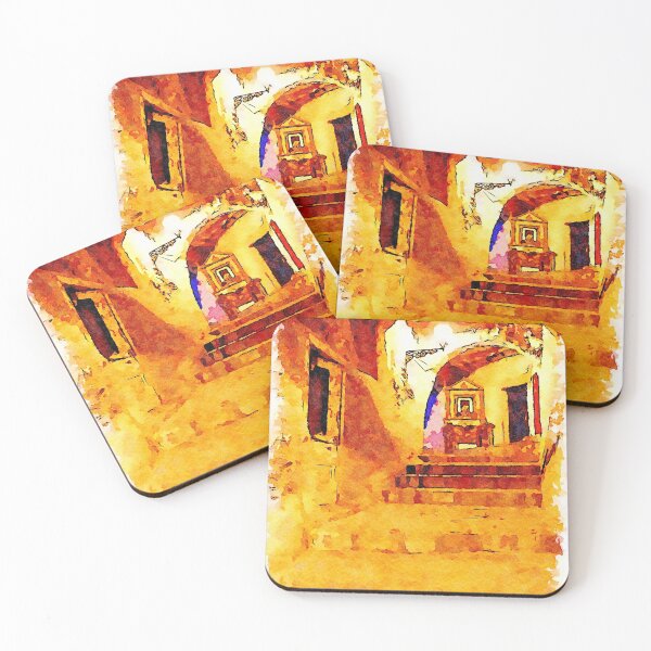 Item preview, Alley with flight of steps in the historic center of Scalea designed and sold by Giuseppe Cocco.