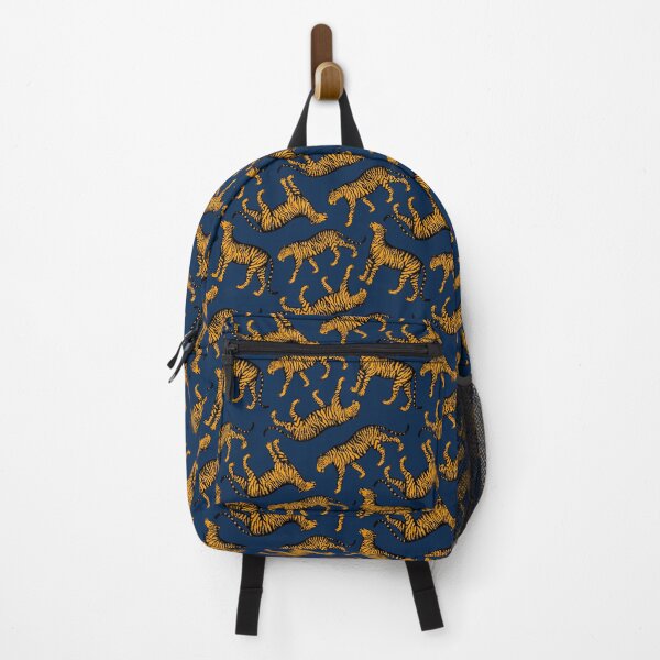 Item preview, Tigers (Navy Blue and Marigold) designed and sold by illucalliart.