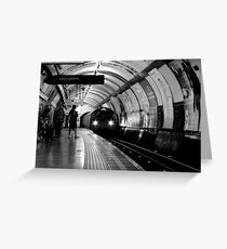 London - The Piccadilly Line, Earl's Court Greeting Card