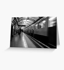 London - The Piccadilly Line Earl's Court 2 Greeting Card