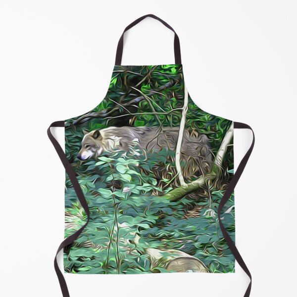 Item preview, Wolf in the undergrowth designed and sold by Sabine Straka.