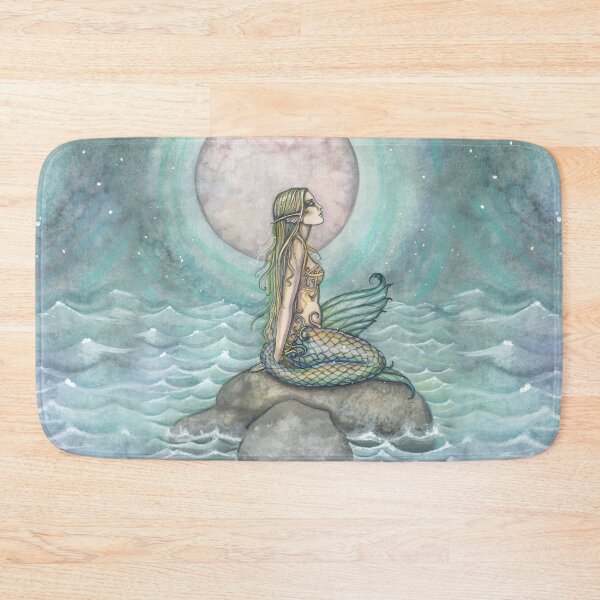 Item preview, The Pastel Sea Mermaid Artwork by Molly Harrison designed and sold by Molly  Harrison.