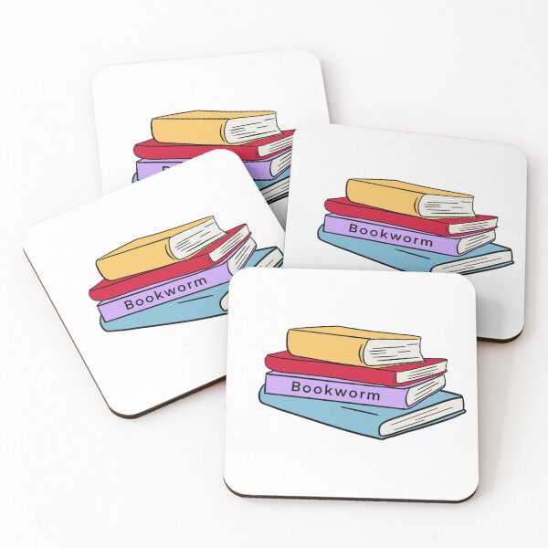 Item preview, Bookworm book stack sticker  designed and sold by Artbymanu.