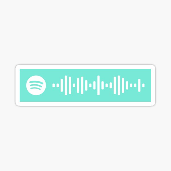 Year 3000 Jonas Brothers Spotify Code Sticker