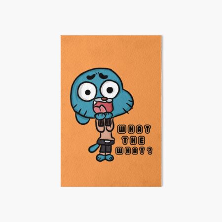 Smiling Gumball Watterson - The Amazing World of Gumball Art Board Print  for Sale by RoserinArt