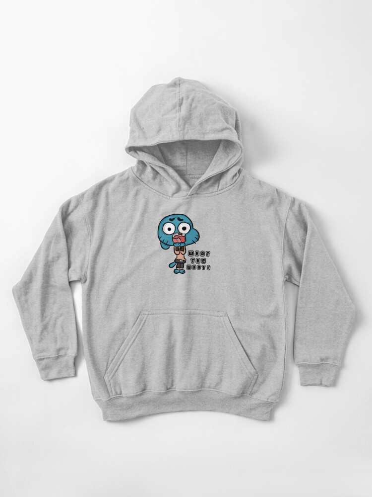 What the What The Amazing World of Gumball Kids Pullover Hoodie