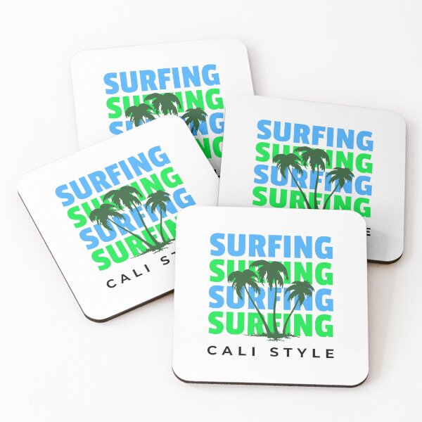 Item preview, Surfing California Beach Ocean designed and sold by damelinen.