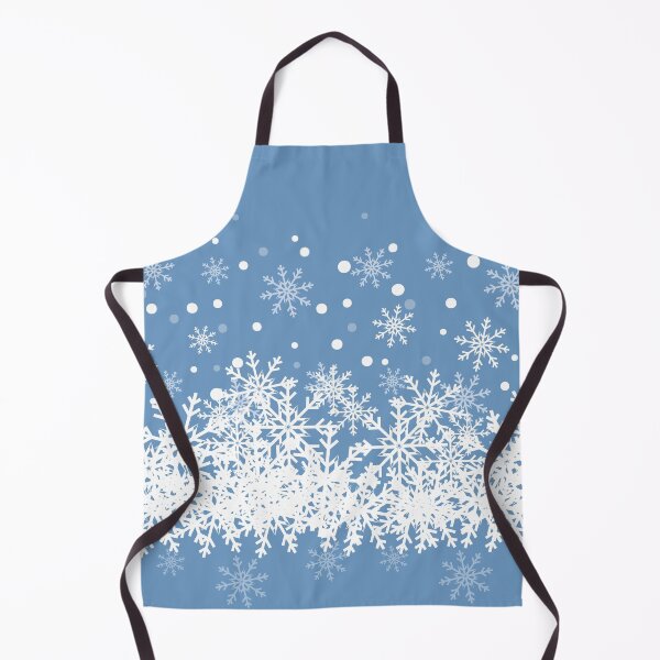 Item preview, Snow With Blue Background designed and sold by Sharon Schwalbe.