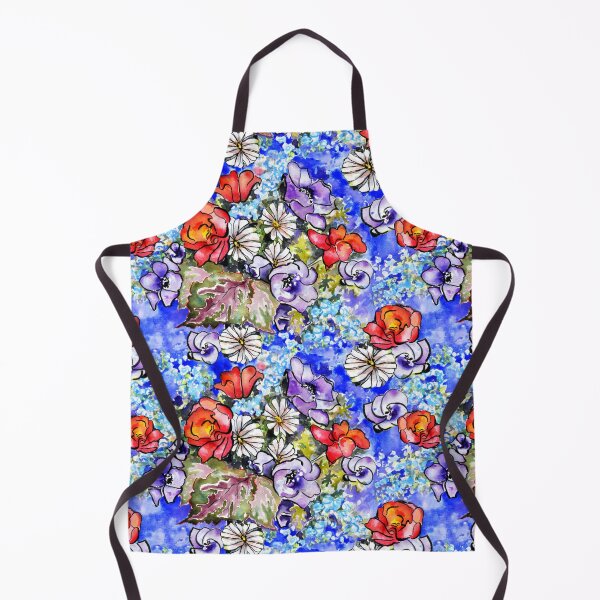 Item preview, Watercolor Bright Floral Large Scale designed and sold by Sharon Schwalbe.