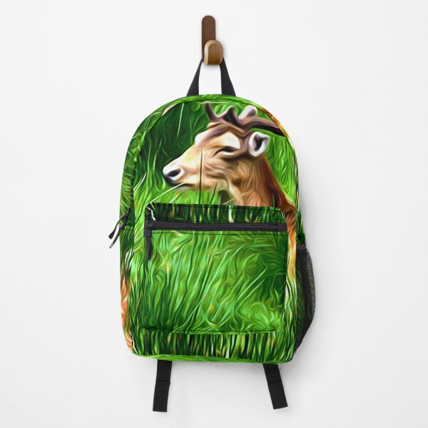 Item preview, Fallow deer in the grass designed and sold by Sabine Straka.