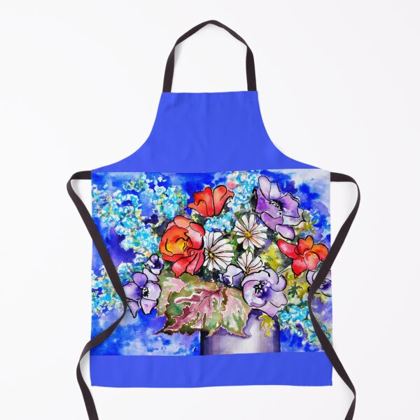 Item preview, Watercolor Bright Floral, Hand Drawn and Painted designed and sold by Sharon Schwalbe.