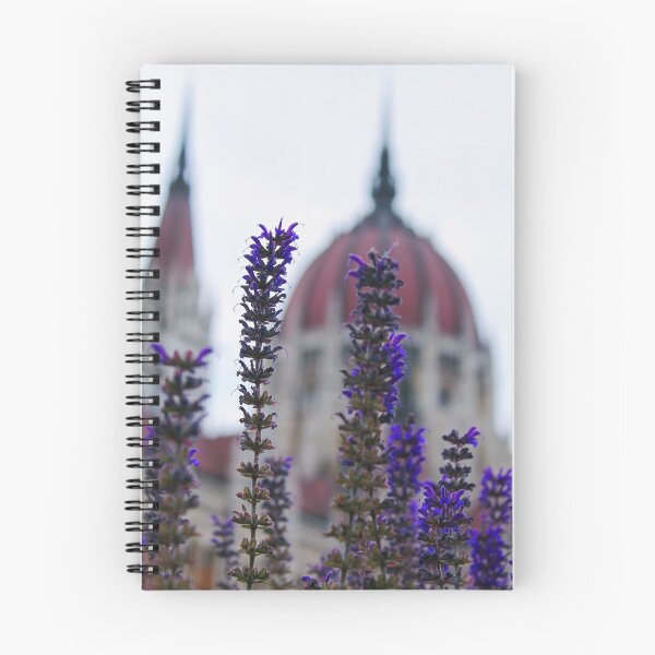 Item preview, Hungarian Parliament Building and Lavender, Budapest designed and sold by Wanderlora.