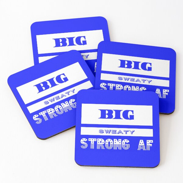Item preview, Big, Sweaty, Strong AF designed and sold by Bradford Adams.